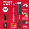 GEINXURN Impact Tough #2 Square 1 in. Insert Driver Bits,50Pack
