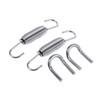 Telituny Exhaust Pipe Springs, 2 x Motorcycle Exhaust System, Fully