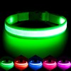 VIZPET LED Dog Collar, Light up Dog Collar Adjustable Safety