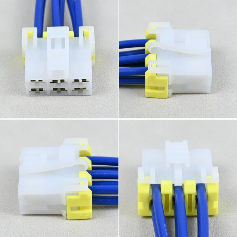 Manual Heater AC HVAC Control Connector Plug Pigtail Wiring Harness