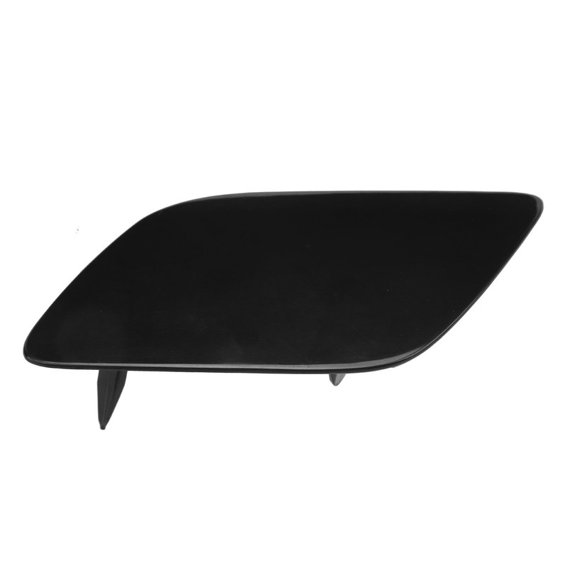 Headlight Washer Cover Black Front Bumper Headlight Washer Cover Spray