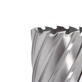 OSCARBIDE 2-1/8 "x2 Annular Cutter,3/4 inch Weldon Shank,2-1/8 inch Cutting Diameter,2 inch Depth of Cut,2 Flat Mag Drill Bit with Pilot Pin for Magnetic Drill Press,1 Piece