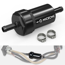 NICECNC Motorcycle Fuel Strainer, 35 Micron, Compatible with KTM 150-500 EXC, EXC-F, SX-F, XC, XC-W, Husqvarna 701 Enduro, FC, FE, FX, TE, TX Series, Modern Style