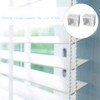 WYNOTT 6 Pcs 1 Inch Blind Brackets, Mounting Bracket for
