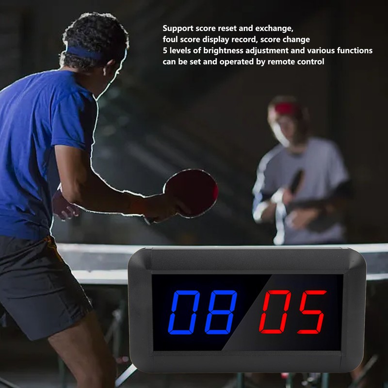 Digital Scoreboard Portable Tabletop Electronic Scorer Score Keeper for Indoor