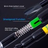 Anti-shock Walking Stick 3-Section Telescopic Adjustable Trekking Hiking Pole Ultralight