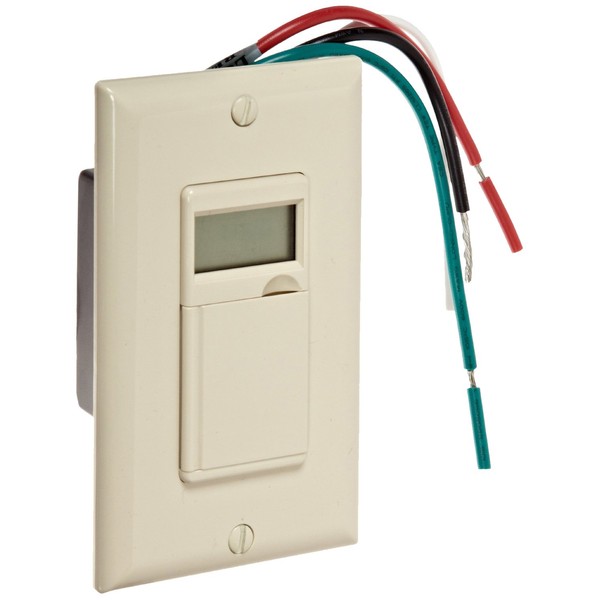 Morris Products 80510 7 Day Heavy Duty In Wall Timer, Ivory
