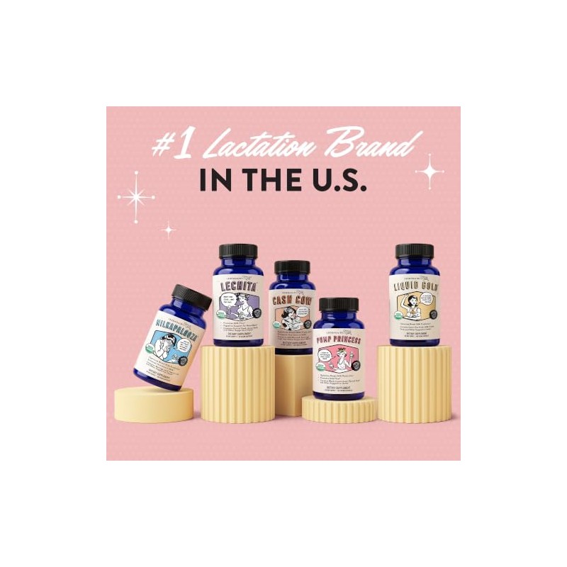Legendairy Milk Liquid Gold Lactancia Apoyo Suplemento Cabras Orgánicas Rue