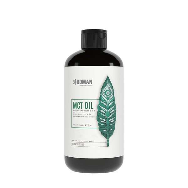 Birdman MCT Oil Acido Caprlico C8 100 Natural Puro De