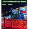 750 LED 240FT Christmas Lights Outdoor, 12 Pro Modes &