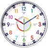 wigmoa Telling Time Clock - NonTicking Cute Wall Watch Clock