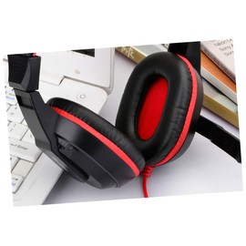 SHINEOFI Adjustable Noise Canceling Headset with Mic for PC and Laptop Wired Gaming Headphones Over The Head Stereo Design Comfortable for Long Use Versatile for Games Movies