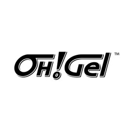 Pentel Oh! Gel Retractable Roller Pen.7mm, Black Barrel, Blue Ink, Dozen