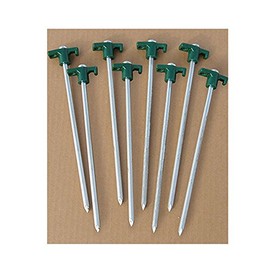 First Team Soccer Goal Net Stakes Set of 8