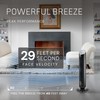 LASKO Ascend Tower Fan with Remote, 36" Floor Fans for