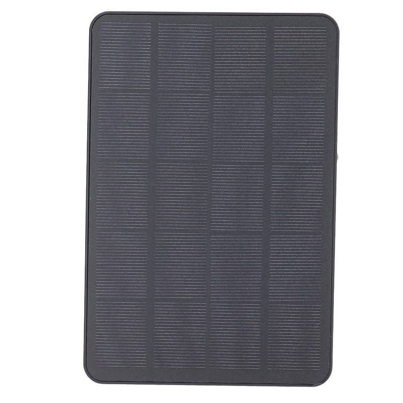 Panel Solar para Cámara de Seguridad, 10W DC 5V Micro