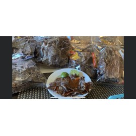 La botanita Homemade Beef Jerky 4oz Packages flavor spicy lemmon pepper