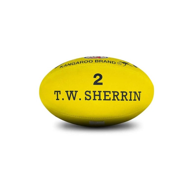 Sherrin KB All Surface Training Football, Yellow, Size 2
