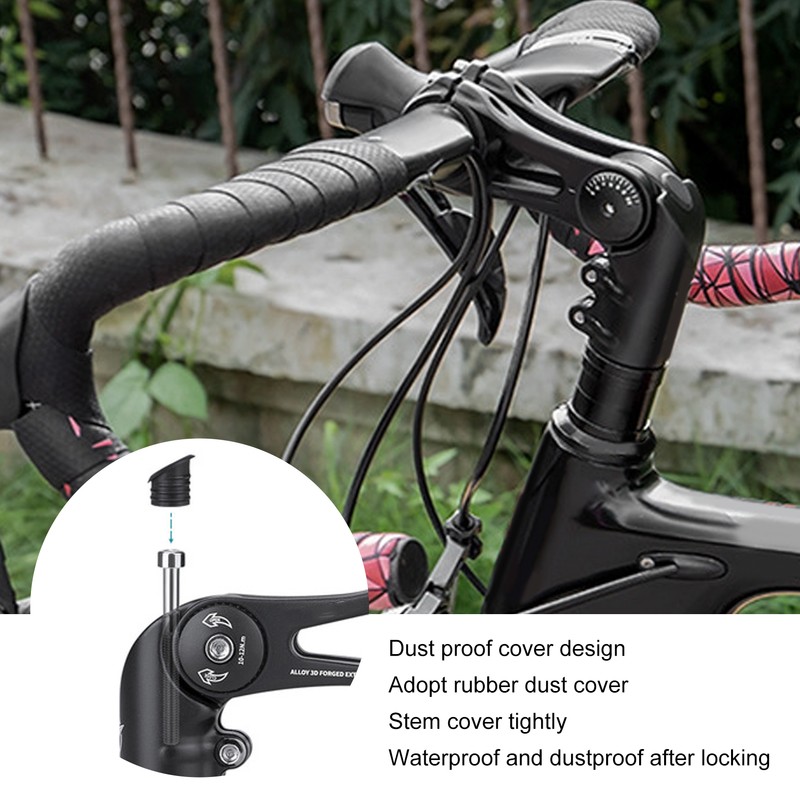 Aluminum Alloy Bike Adjustable Stem Riser 31.8x95mm Road Mountain Bike