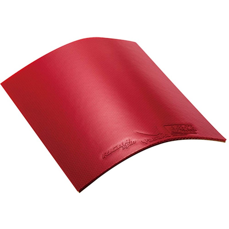 Yasaka Table Tennis Rubber Raigun Spin Back Soft B-86 Red