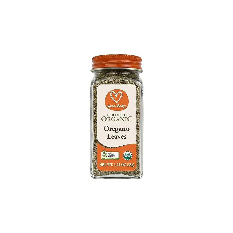 Lovin' Body Organic Oregano Leaves, 35 g
