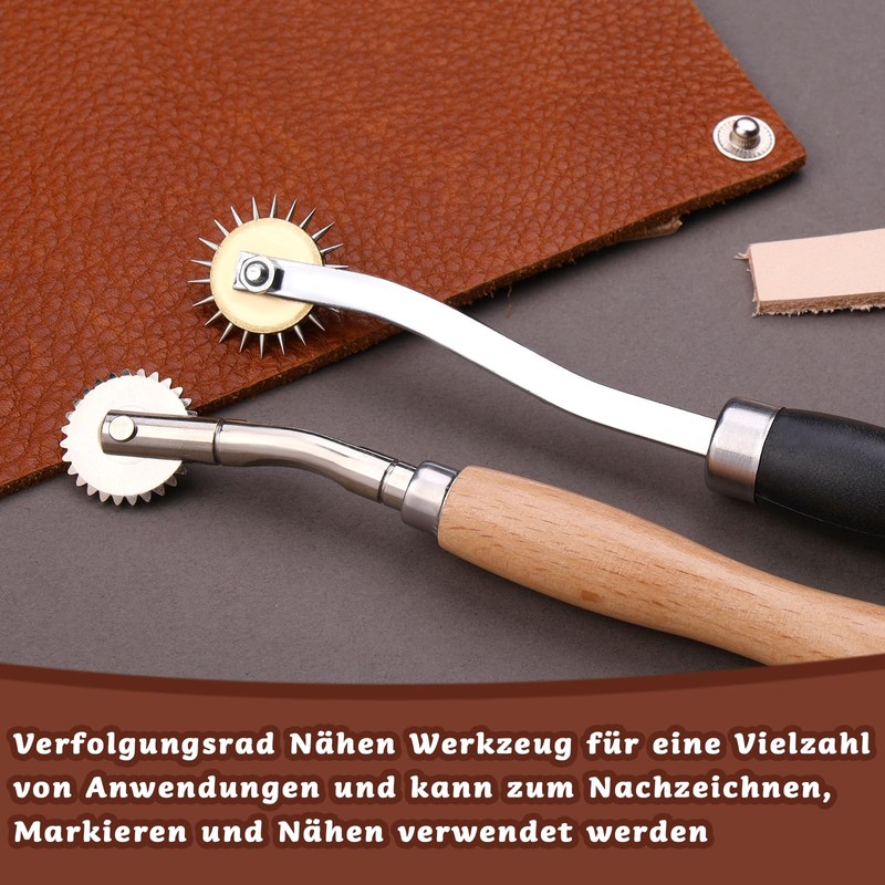 Pack of 2 Tracking Wheel Sewing Tool, Sewing Pattern Wheel