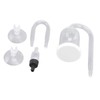 Aquarium Bubble Diffuser Prevent Clogging Transparent Glass Fish Tank Air