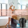 TPOHH Stainless Steel Cylindrical Floor Mount Door Stop with Soft