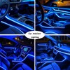 TOPAI 12V Thin 3mm Blue COB LED Strip Light Narrow