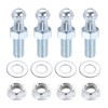 uxcell M8 x 0.5" Ball Stud Bolt, Stainless Steel Gas