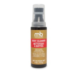 M&B Boot Cleaner, Gel Shoe Cleaner for Deep Cleaning and Conditioning Footwear and Accessories, Ideal for Suede, Nubuck, Nylon, Leather, and More, 4 oz.