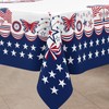 bnhjsdw 4th of July Tablecloth American Flag and Star Table
