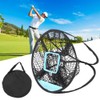 Golf Digital Cutter Practicing Net Multidistance Multiangle Swing Training Foldable