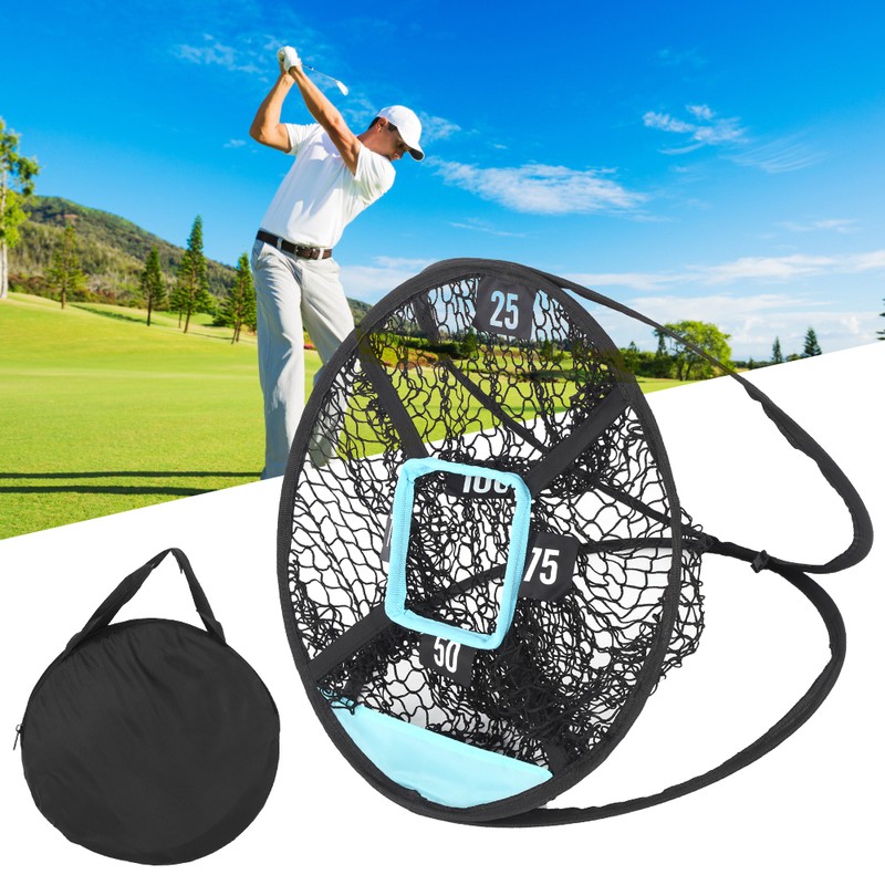 Golf Digital Cutter Practicing Net Multidistance Multiangle Swing Training Foldable