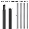 20Pack Wrought Iron Plain Balusters 1/2 Inch x 44 Inch