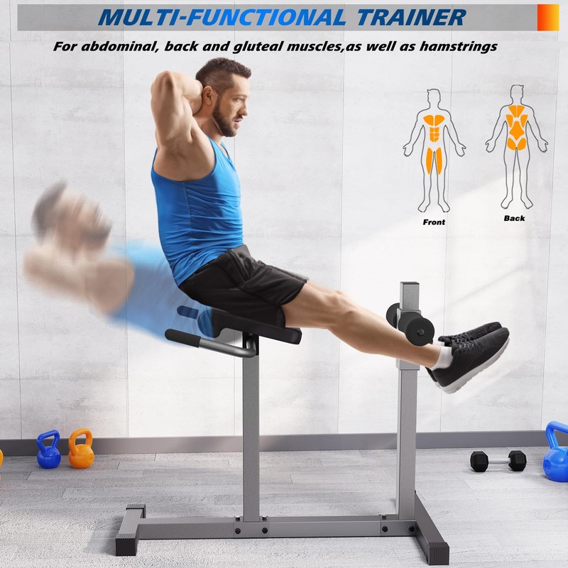 Marcy Adjustable Hyperextension Roman Chair / Exercise Hyper Bench JD-3.1