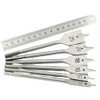 ZONADA 6Pcs Wood Flat Drill Sets 10mm 12mm 16mm 18mm