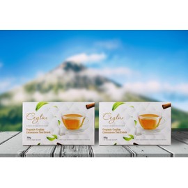 Ceylux,Premium Organic Ceylon Cinnamon Tea Drink | 100% Organic | 50 Tea Bags | Rainforest Alliance Certified | Ceylon Tea