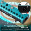 Efecto De Guitarra Tank G Profesional Y Portátil Verde