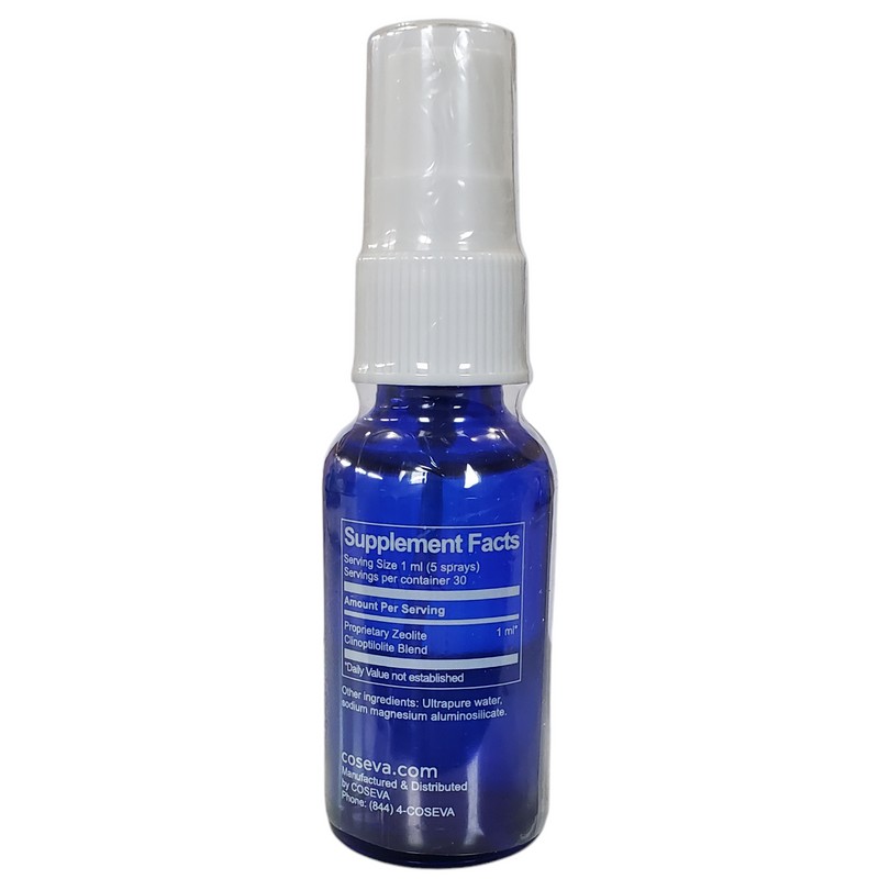 Coseva Advanced TRS Coseva Toxin Contaminant Removal Cleanse Detox Spray