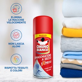 Omino Bianco - Smacchiatore A Secco Express - 125 Ml