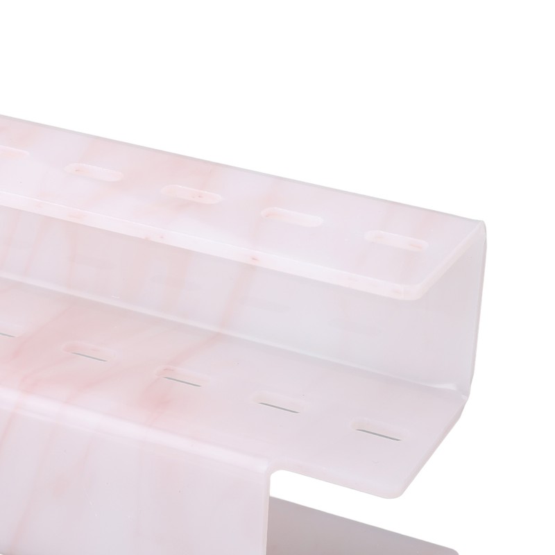 2Pcs Tweezers Organizer Rack 6 Holes and 8 Holes Plastic