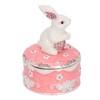 Trinket Box Exquisite Cute Bunny Shape Magnetic Design Zinc Alloy