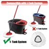 Mop Head Replacement, 3 Pack Spin Mop Refill Replace Head