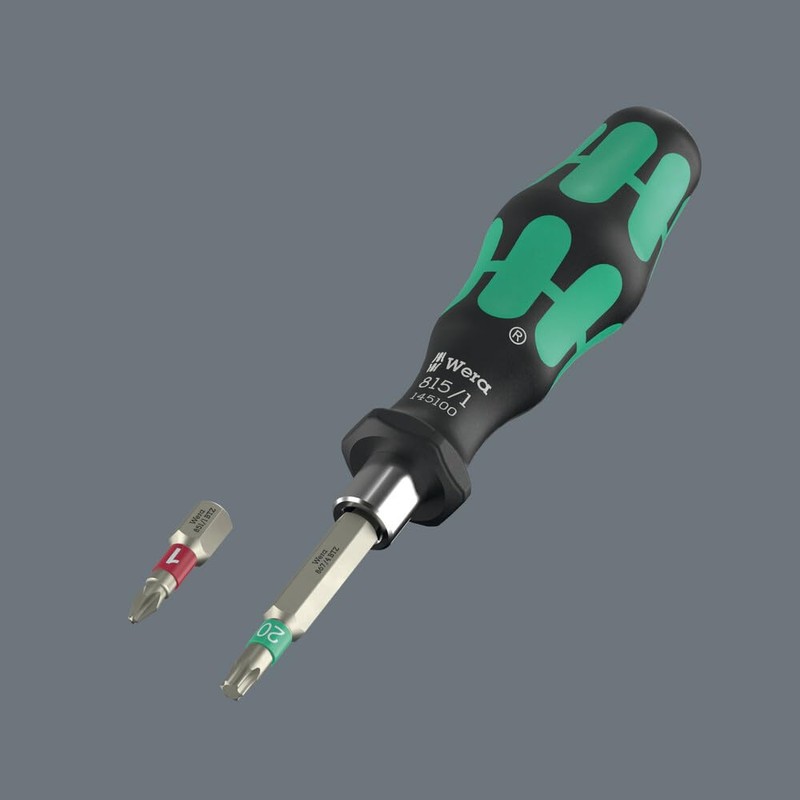 WERA Wera 21-Piece 1/4" Ratchet Bit Set Tool-Check Modular with