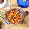 Velaze 6 QT Enameled Dutch Oven Pot with Lid, Cast