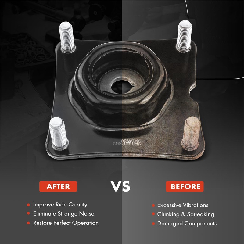 A-Premium Front Driver or Passenger Side Suspension Strut Mount Compatible