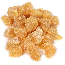Premium Crystallised Ginger 600g Shaker JAR Spicy Sweet Flavour