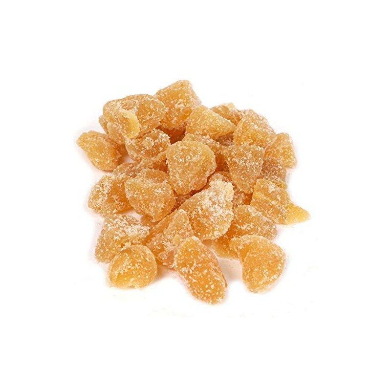 Premium Crystallised Ginger 600g Shaker JAR Spicy Sweet Flavour