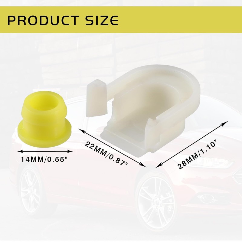 KV6Z-7K340-A & DG9Z-7S004-A Transmission Shifter Cable Bushing Kit Cap for